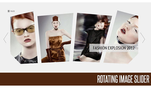 jQuery Slider - Rotating Image Slider