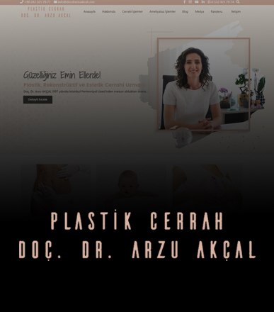 Plastik Cerrah Doc. Dr. Arzu AKÇAL